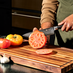 Damascus Steel Knife Set, 6-pc (Espresso)