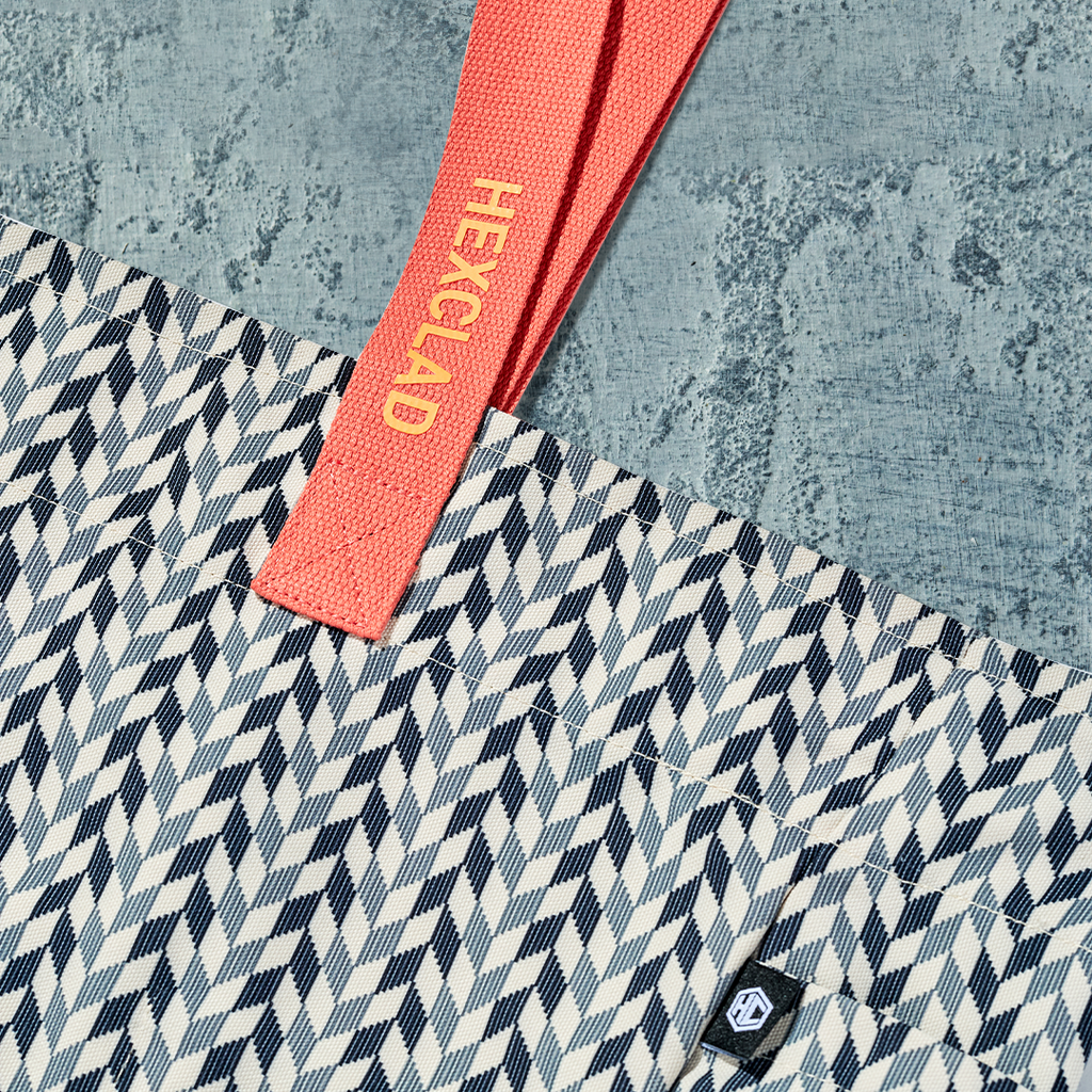 The Everything Everywhere Bag (Chevron-Slate)